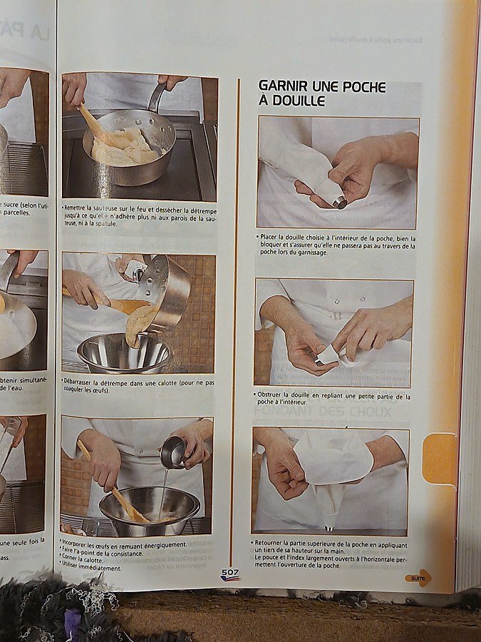 Scan GARNIR UNE POCHE À DOUILLE