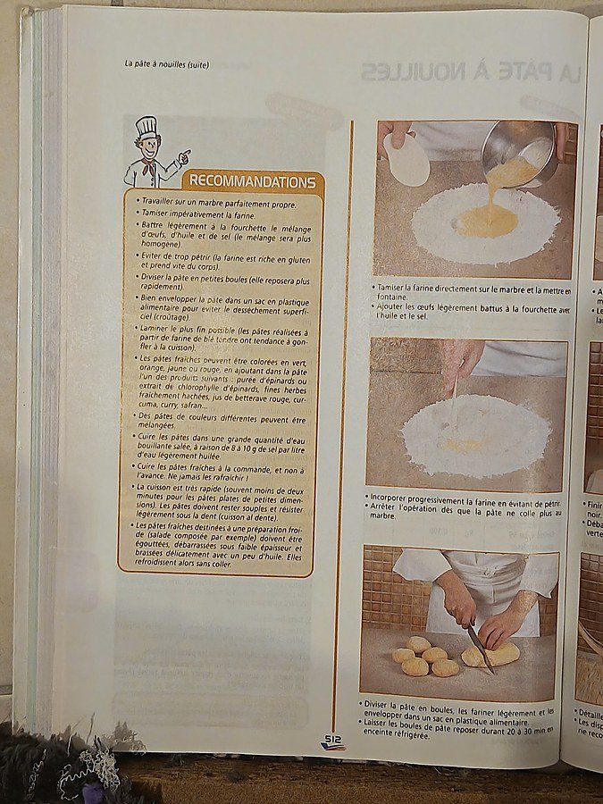 Scan La pâte à nouilles