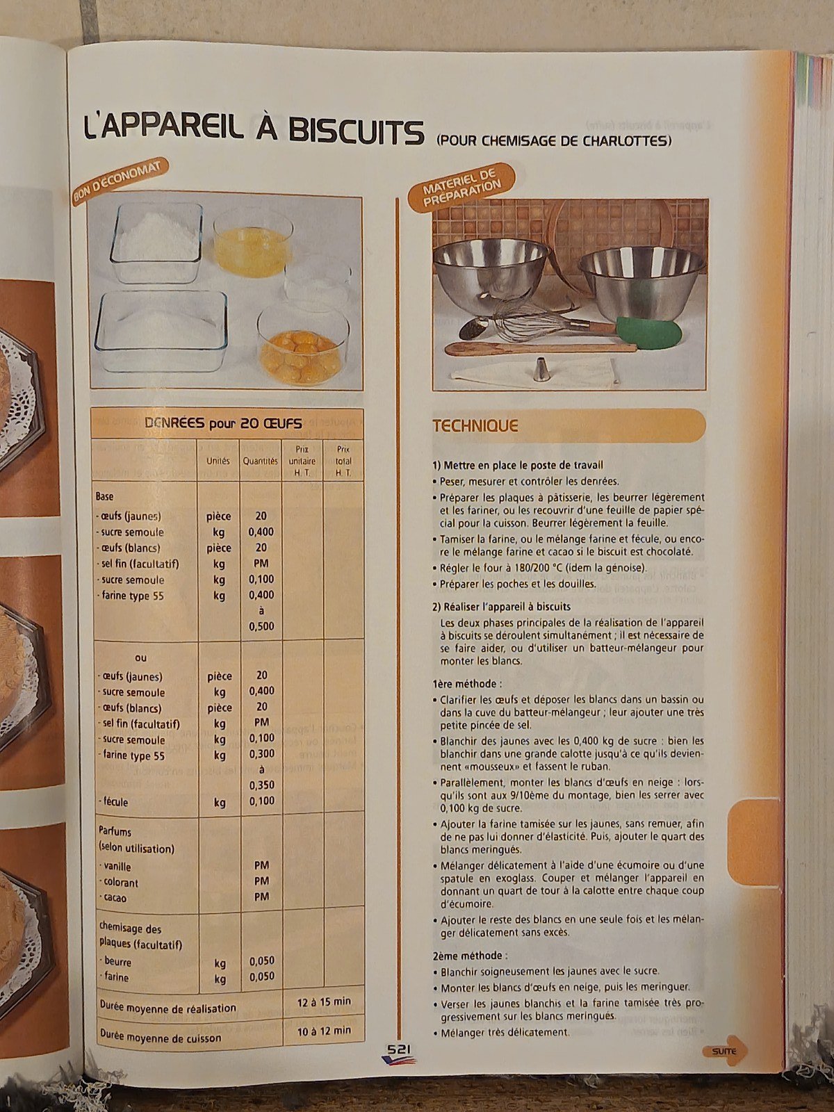 Scan L'APPAREIL À BISCUITS (POUR CHEMISAGE DE CHARLOTTES)
