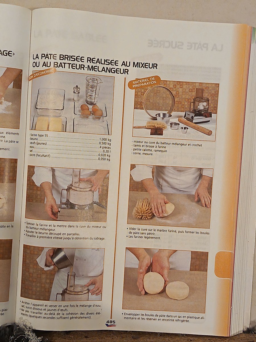 Scan LA PÂTE BRISÉE RÉALISÉE AU MIXEUR