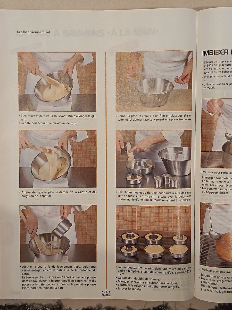 Scan LA PÂTE À SAVARINS À LA MAIN